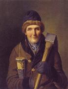 Erasmus Ritter von Engert Der Holzfaller France oil painting artist